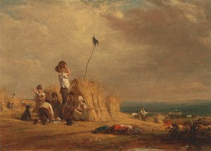 昼休み、収穫 作： William Frederick Witherington